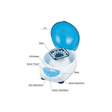 Centrifuge - 4850xg - Capacity 12 x 0.5mL / 12 x 1.5mL/2.0mL / 4 x 8 x 0.2mL Vacutainers - LCD Digital Clinical Centrifuge_D1162065_main