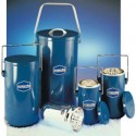 Dewar Flask with Lid and Handle - 4.5L - Blue Enamel_D1162754_1