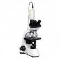 Digital Microscope - Sliding Trinocular Head Inclined At 45 Degree Angle - Achromatic