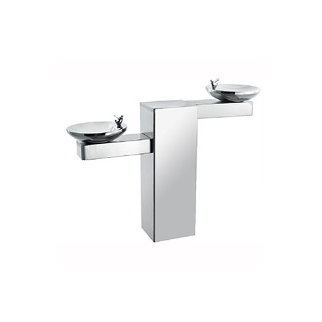 Outdoor Drinking Fountain - Double Basin - 30.7 x 12.2 x 35.4 Outdoor Fountain_D1165870_main
