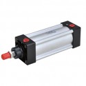 Pneumatic Cylinder - Double Acting Air Piston - 100mm Bore x 1000mm Stroke - Pull Rod Type - SI