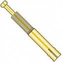 1/4" Expansion Pin Anchor Zinc Yellow - 2-3/8" Length - Pkg Qty. 100_D1165316_1