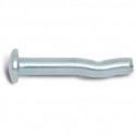 1/4" Pre-Expanded Anchor, Flat Head, Carbon Steel - 4" Length - Drill Dia. 1/4" - Pkg Qty. 200_D1165587_1