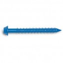 1/4" Stainless Steel Self-Tapping - Concrete Screw, Philips Flat Head - 2-3/4" Length - Pkg Qty. 100_D1165822_1