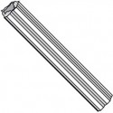 10-12X1 Fluted Plastic Anchor Ductile Plastic, Pkg of 1000