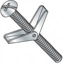 1/4" X 5" Combination Round Head Toggle Bolt Zinc, Pkg of 50_D1166026_1