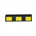 Rubber Speed Bump - 2" x 0.6" x 0.4"_D1146890_1