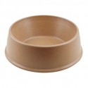 Brown Bamboo Fiber Pet Bowl - Dia. 250mm - Qty. 20pcs