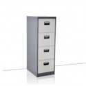 4 Drawers File Cabinet - 133.1 x 45.2 x 62cm