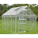 Aluminum Greenhouse with 4 Rooms and 2 Windows - 250*190*195 cm._D1150953_1