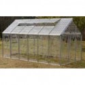 Aluminum Greenhouse with 6 Rooms and 4 Windows - 380*190*195 cm._D1150954_1