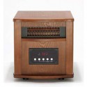 Electric Infrared Heater with Cabinet - Light Oak_D1172961_1