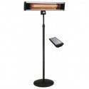 Remote Control Stand Patio Heater - 650 x 410 x 1850_D1172980_1