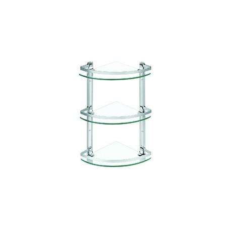 Bathroom Shelf - Corner - Triple Layer Glass - 10 Bathroom Shelf_D1157500_main