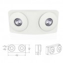 120/277 VAC Ultra-Bright Eyeball Shape LED Emergency Light