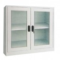 Swing Glass Door Cabinet With One Shelf