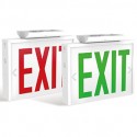 Green Exit Sign – Heavy Duty Steel – Single Face – Energy Saving LED_D1151552_1
