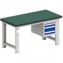 Macromolecular Desk Workbench with Power Outlet - 150x75x80cm_D1173250_1