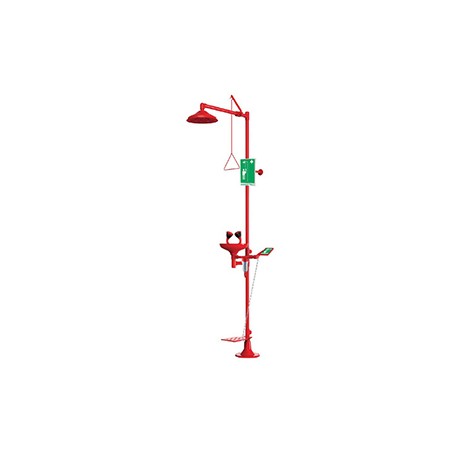 Emergency Shower and Eyewash Station- Red Emergency Eyewash Station_D1173285_main