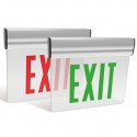 Green Double face Edge Lit Exit Light