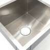 Kitchen or Bar Sink - Stainless Steel - Single Basin - 17”x18”x10” - Radius 10mm_D1160027_5