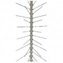 Stainless Steel Bird Spikes, 30 cm - V-Angle, Straight Spine
