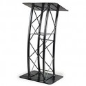 Podium Stand - Iron - Silver Powder Coated - 26" x 48"_D1160615_1