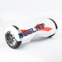 10" A4 Hoverboard / Drift Scooter - Remote Control Version - Red and White