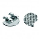 Orthodontic Brackets - Mini Edgewise, Spherical Mesh Base, 3, 4, 5 Hooks - Slot Size .022"_D1773977_1