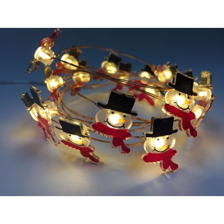 Solar Powered Christmas Light – Snowman Fairy String Light - Length 33ft Solar Powered Christmas Light_D1774172_main