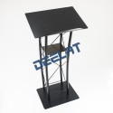 Podium Stand - Iron - Black Powder Coated - 23" x 45-2/3"_D1160614_1