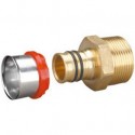 Compression Fitting – Straight – Male – Brass – 20 mm x 3/4”_D1145998_1