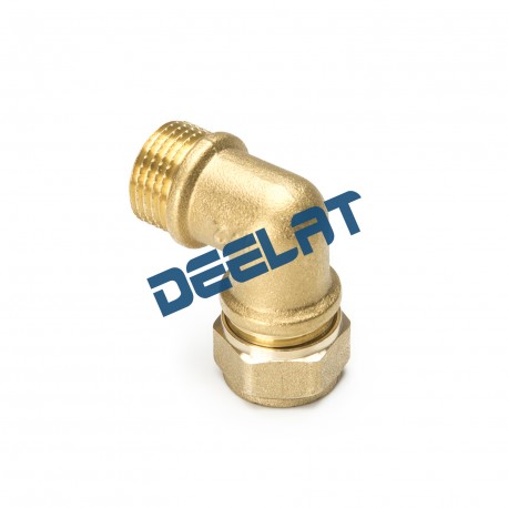 Brass Pipe Elbow – Compression Fitting – Male – 22mm x 1” Brass Pipe Elbow_D1146038_main