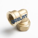 Brass Pipe Elbow – Compression Fitting – Female – 20mm x 3/4”_D1145980_1