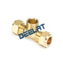 Compression Fitting – Tee – Male – Brass – 15 mm x 1/2” x 15 mm_D1146040_1
