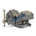 Heavy Duty Bench Vise with Anvil and Swivel Base - 4" - All Steel_D1159415_1