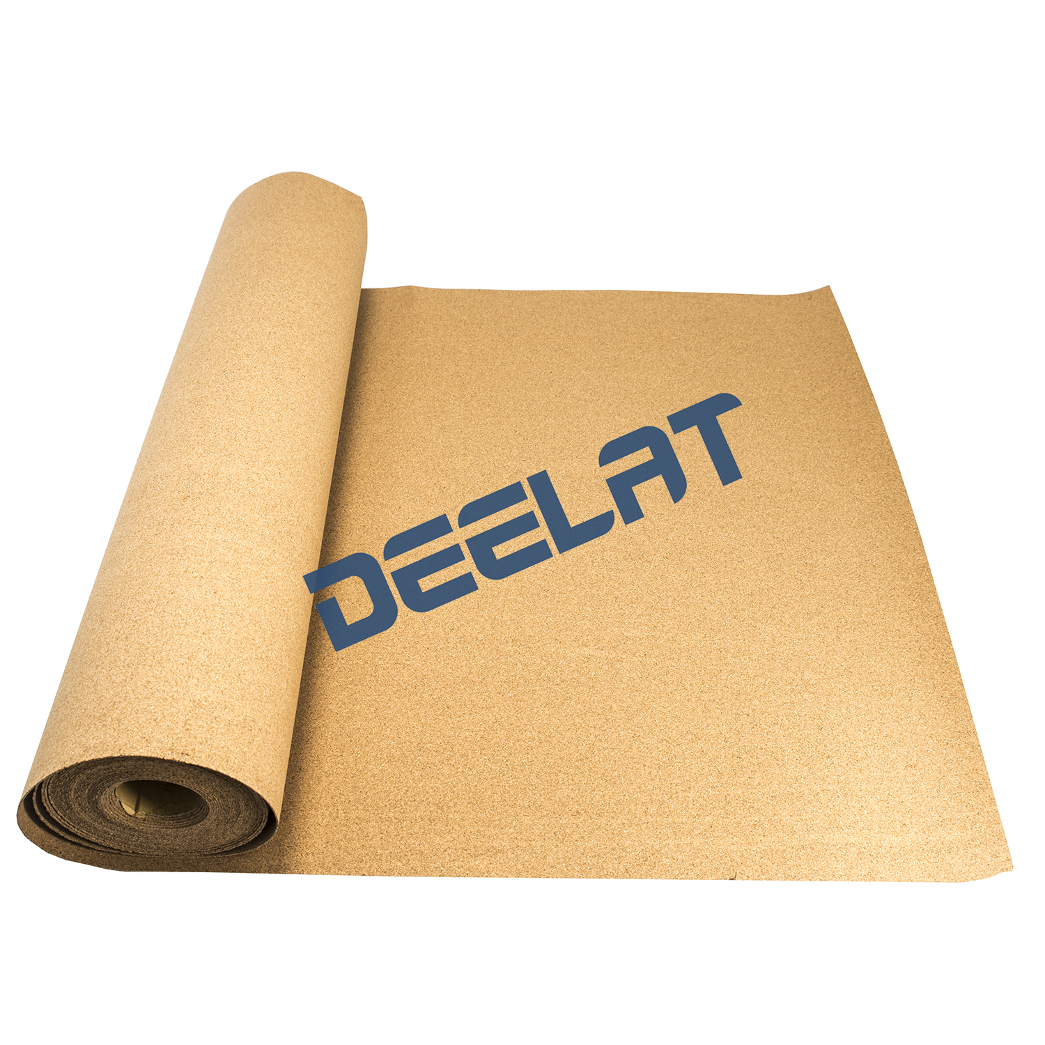Cork and Rubber Underlayment 2 mm thick 15 m long Deelat