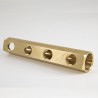 Manifold – Brass – 3/4" x 4 Ways