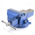 Heavy Duty Bench Vise with Anvil and Swivel Base - 150 mm - All Steel_D1159417_1