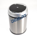 9L Sensor Garbage/Recycle Bin - Chrome_D1160819_1