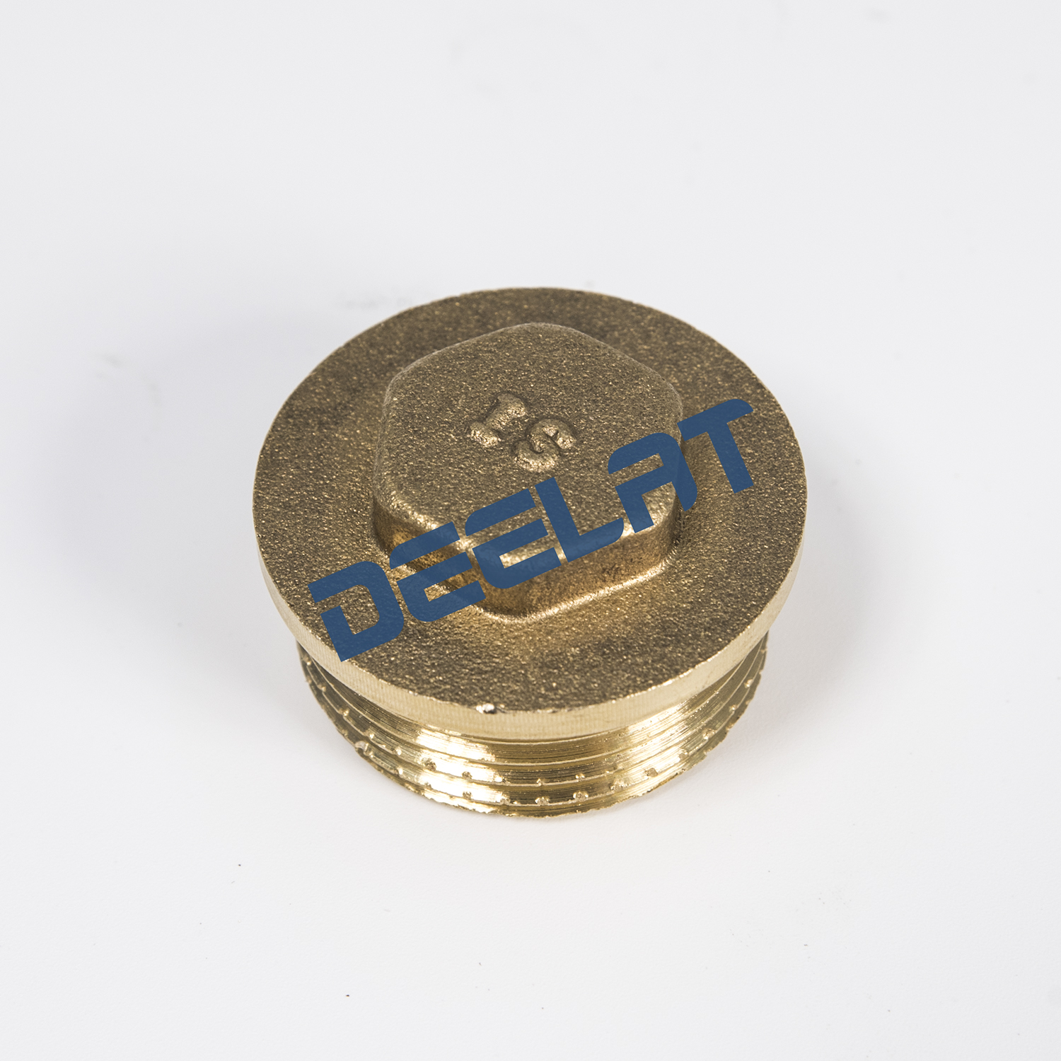 Brass Thread Fitting Cap Male 1/2'' Deelat