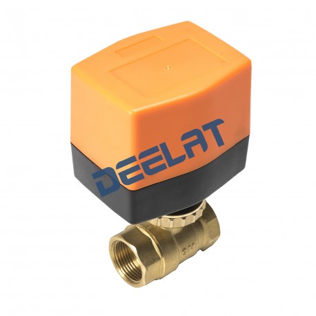 Motorized Ball Valve (Electric) - 2-Way DC - 1, 2.5N.m, 24V - 3-Point Motorized Ball Valve_D1151153_main