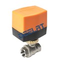 Motorized Ball Valve (Electric) - 2-Way AC - 1/2", 3.5N.m, Stainless Steel, 110 V - On/Off_D1156031_1
