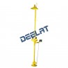 Emergency Shower & Double Outlet Eyewash Station - Yellow_D1173287_1