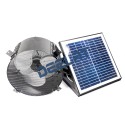 Solar Powered Exhaust Fan – Ventilator – 15W – Adjustable – 317mm – Wall Mounted – With Adapter_D1155741_1