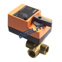 Fast Running Control Ball Valve - 3-Way AC - 1-1/2", 10N.m, 230 V - On/Off_D1151314_1