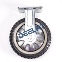 Caster – Double Ball Bearing, Anti Skid – Heavy Duty – PU – Dia. 200 mm_D1144006_1