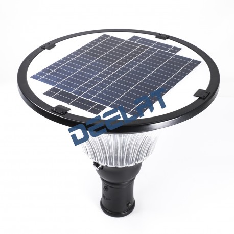 Solar Landscape Light - 2000 Lumens - LED - Motion Sensor - Retro Black Solar Landscape Light_D1173501_main