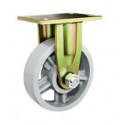 Caster – Rigid and Cast Iron – Heavy Duty – Dia. 8"