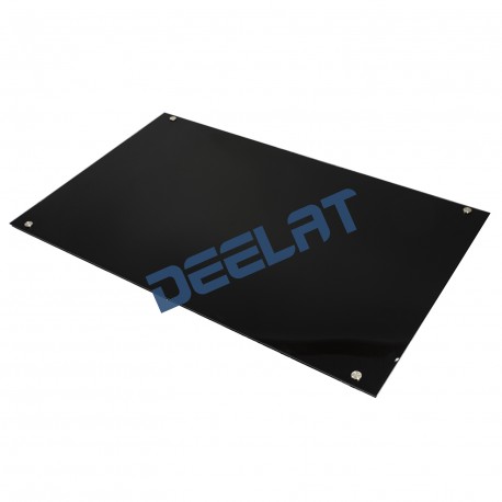 Wall Heating Panel - 23 5/8 x 39 3/8 x 7/8 - 450W, 110V - Glass Wall Heating Panel_D1160513_main